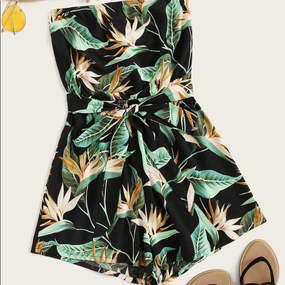 Brand New Shein strapless wromper